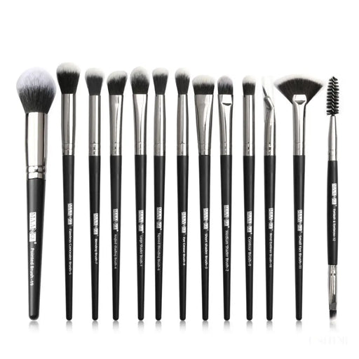 13 ensemble de pinceaux de maquillage - Noir M - Pinceau