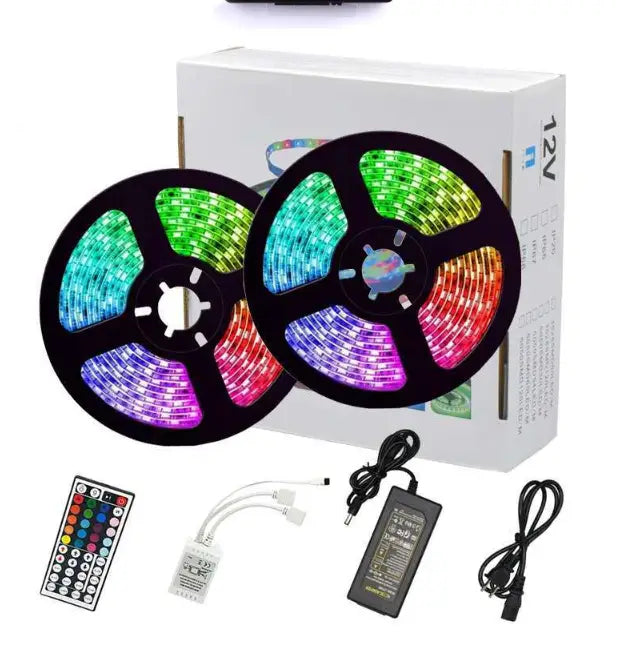 Bande Lumineuse LED 10M Étanche 12V RGB 5050 WiFi