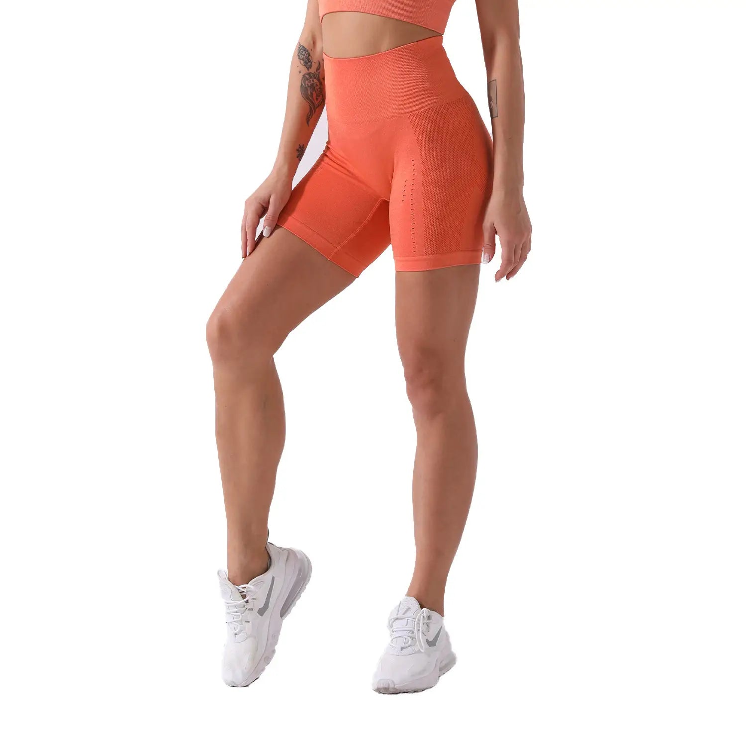 Shorts de fitness de yoga sans couture pour femmes