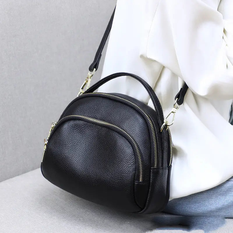 Sac à bandoulière unique en cuir pour femme