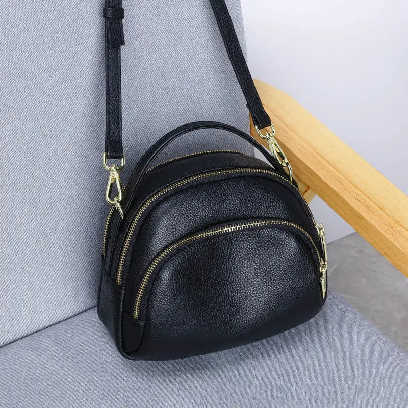 Sac à bandoulière unique en cuir pour femme