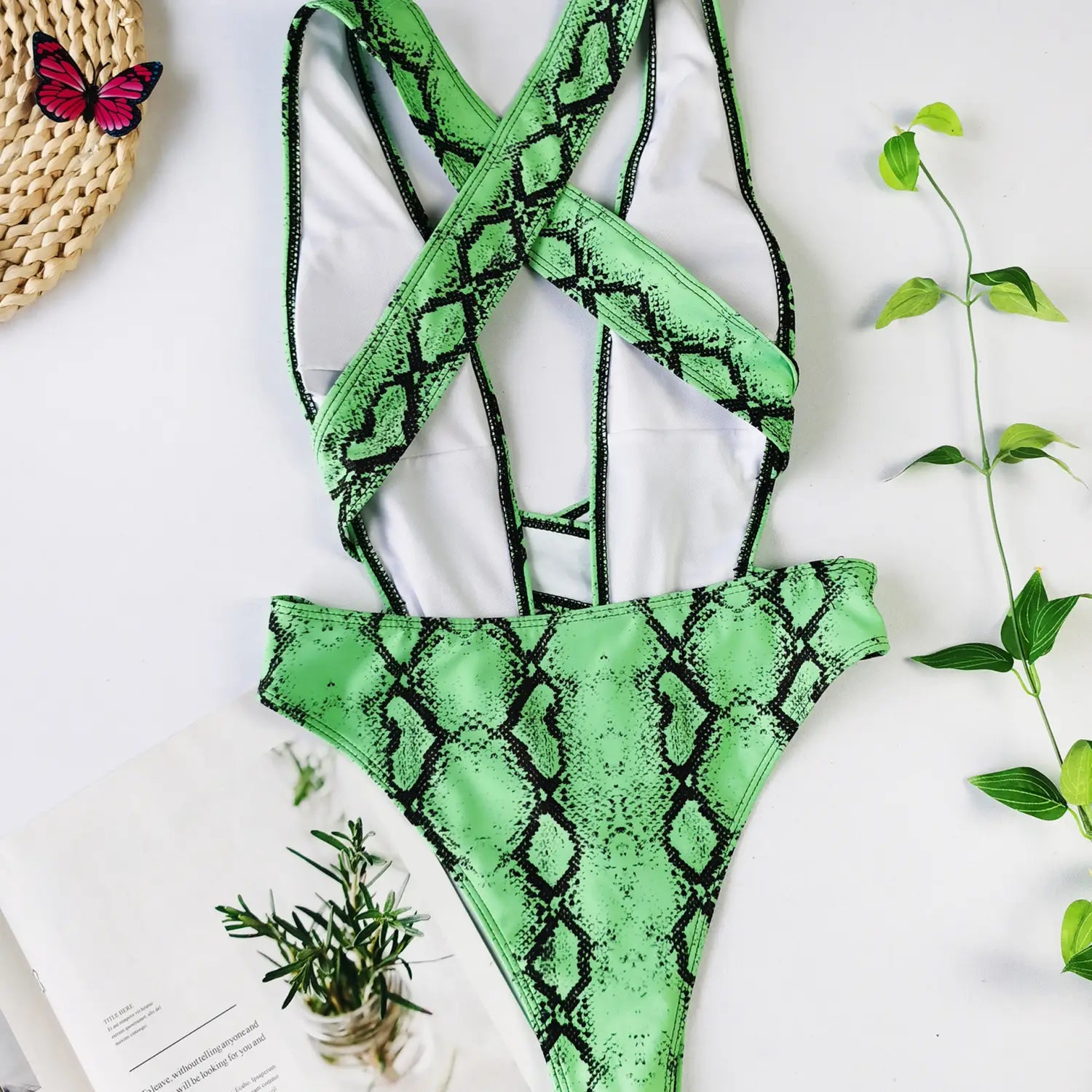 Maillot de bain Motif Croisé- Description & Détails