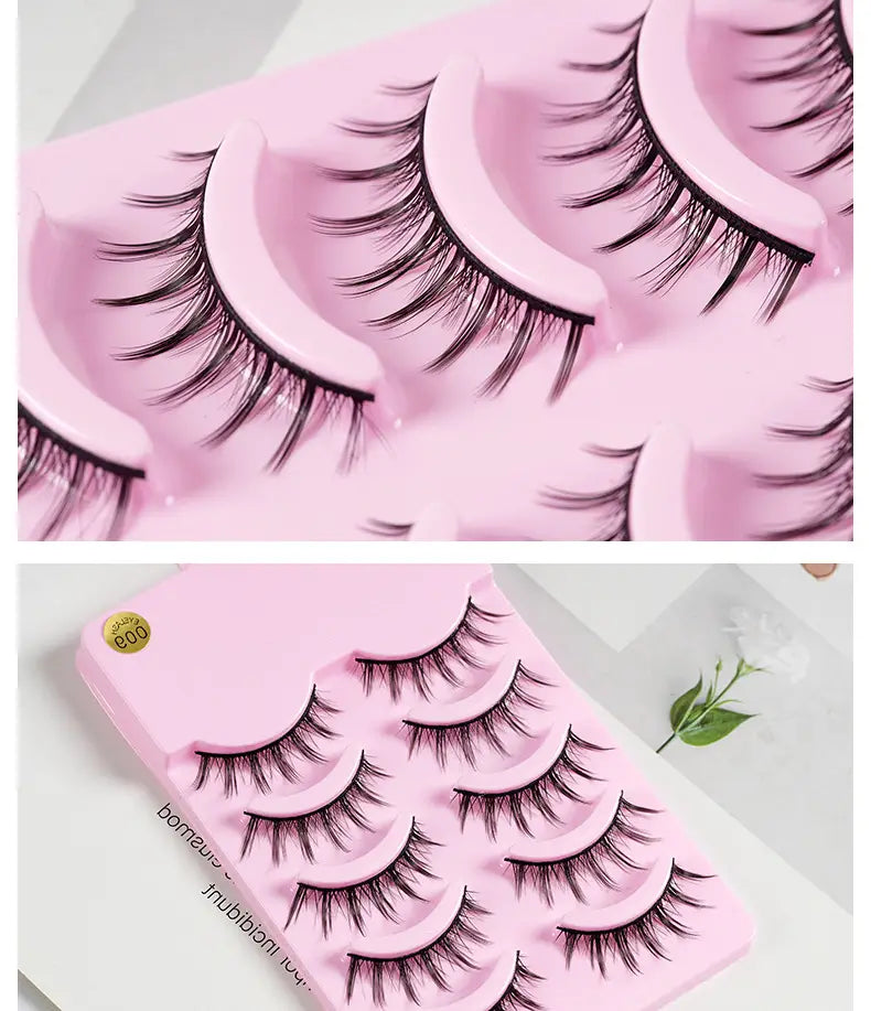 Faux Cils Style Manga Naturel - Barbie Beauty Parlants