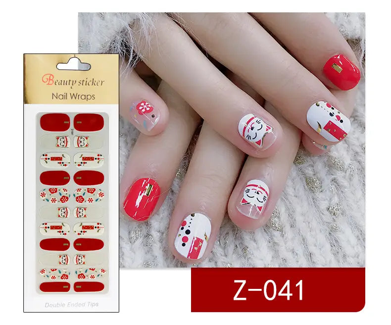 Stickers pour ongles glamours