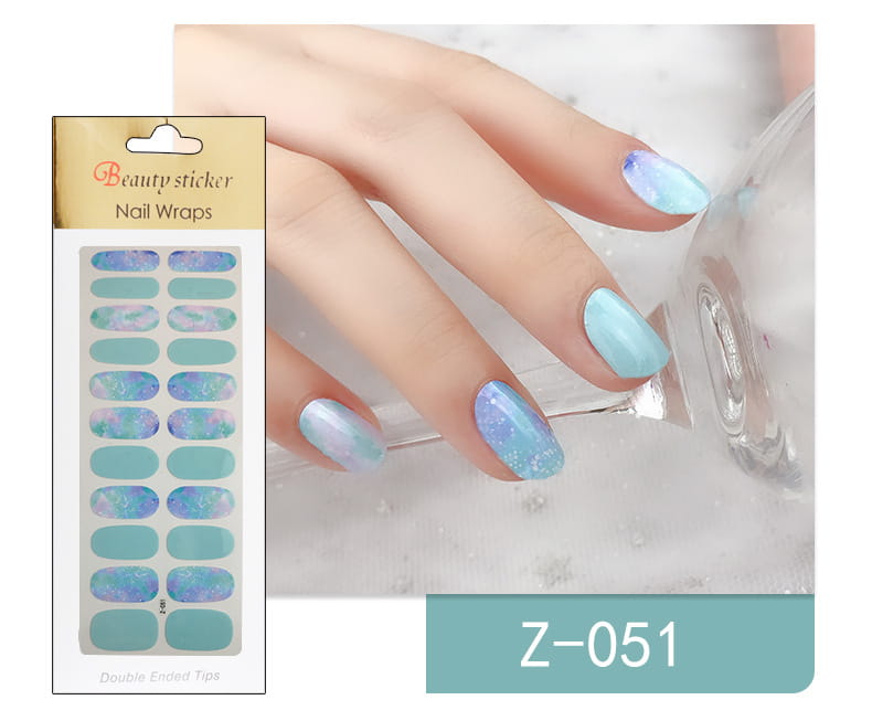 Stickers pour ongles glamours