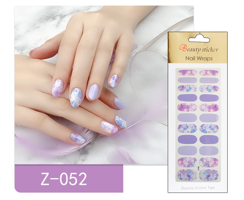 Stickers pour ongles glamours