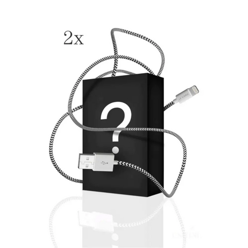 2 x Câble mystère aléatoire - Lot de 2-0