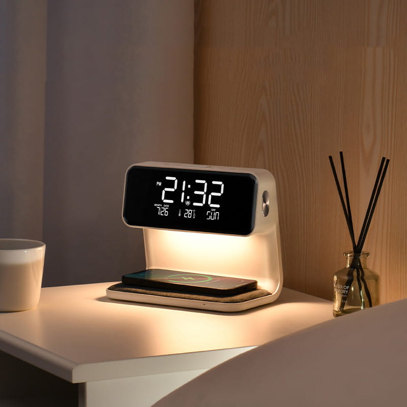 Lampe de bureau 3-en-1 Blanche