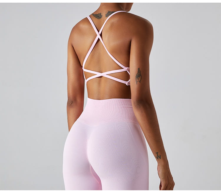 Soutien-gorge de yoga sans couture - séchage rapide