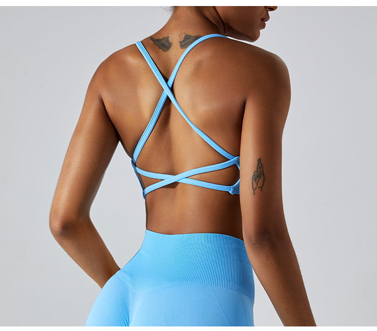 Soutien-gorge de yoga sans couture - séchage rapide