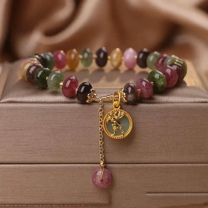 Bracelet Tourmaline Naturelle Zodiac