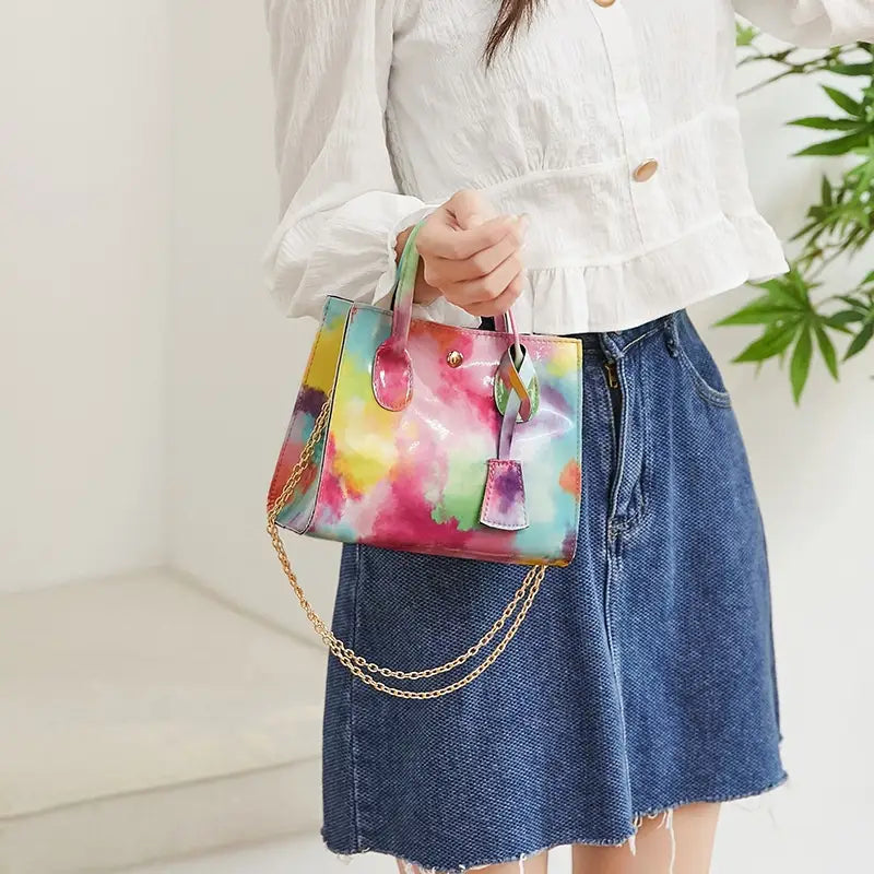 Sac à bandoulière coloré tendance