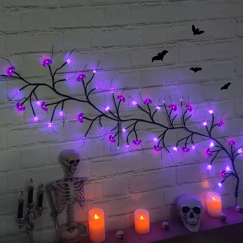 Lampe Murale LED Halloween Chic