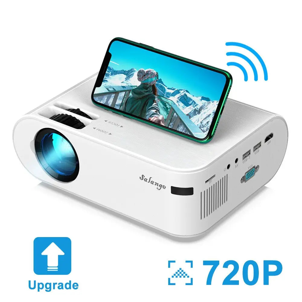 Projecteur intelligent portable 720p avec télécommande