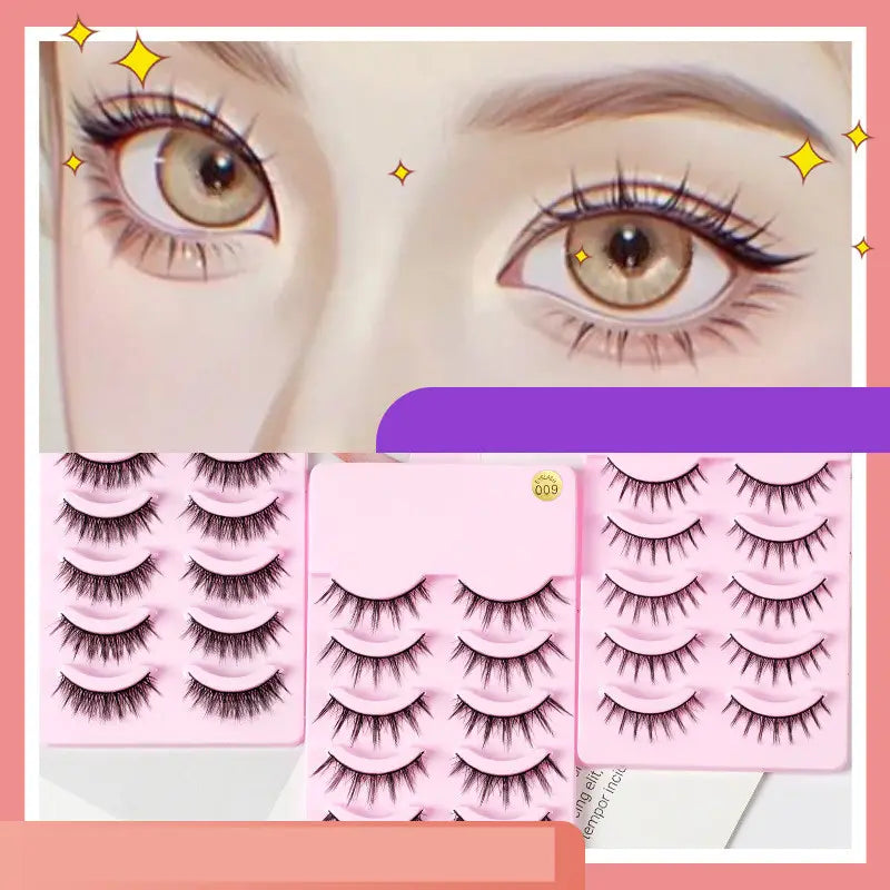 Faux Cils Style Manga Naturel - Barbie Beauty Parlants