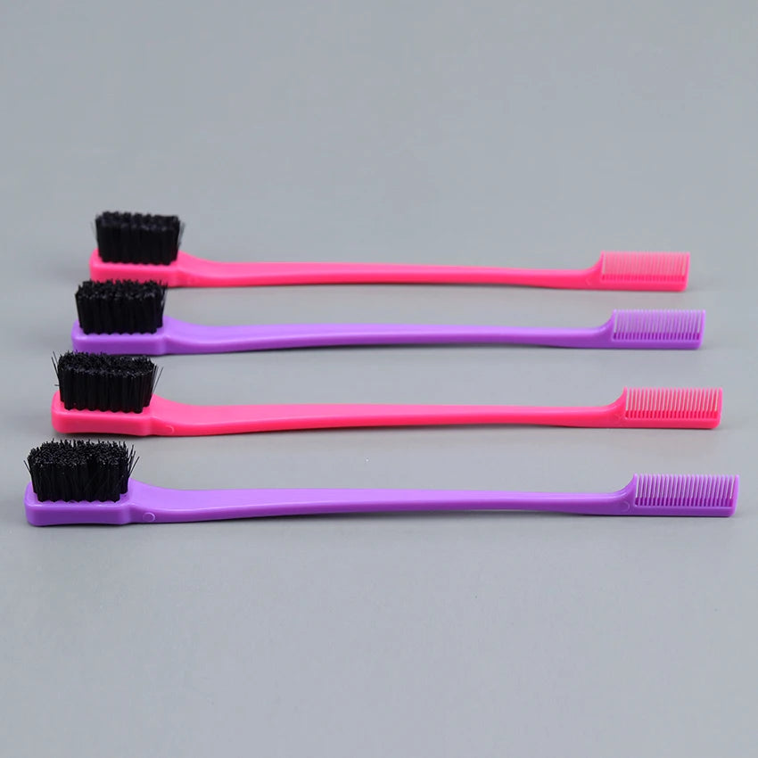 Brosse à sourcils double-face en ABS