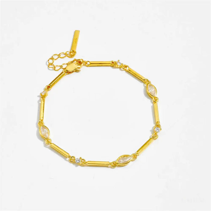 Aine - Swarovski Crystal Bracelet-5