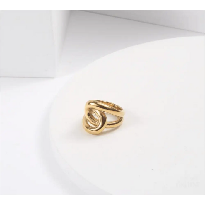 Anatolii - Celtic Knot Ring Gold-1