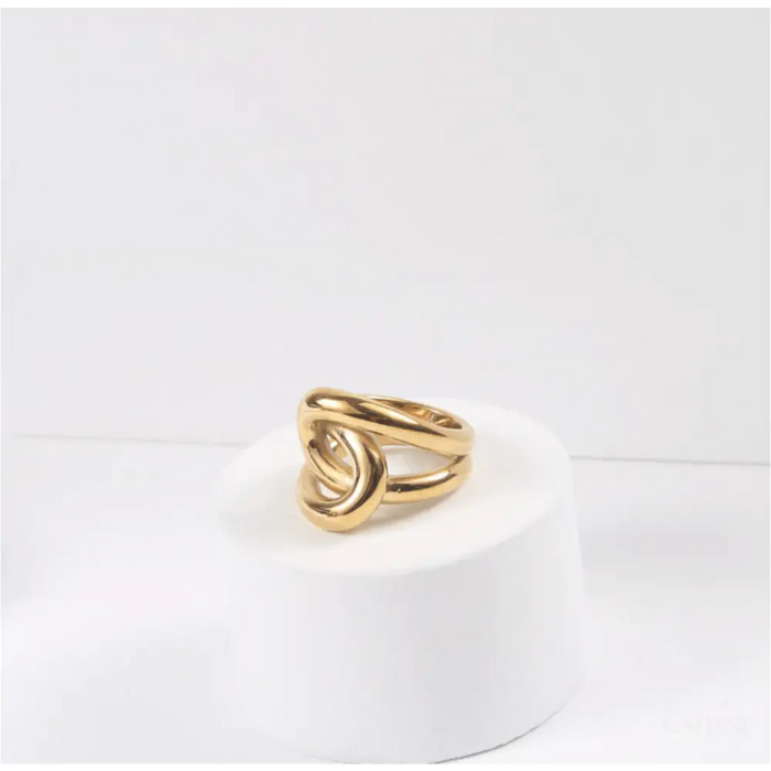 Anatolii - Celtic Knot Ring Gold-4