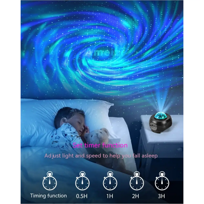 APP Projecteur de ciel étoilé Petite lampe de nuit