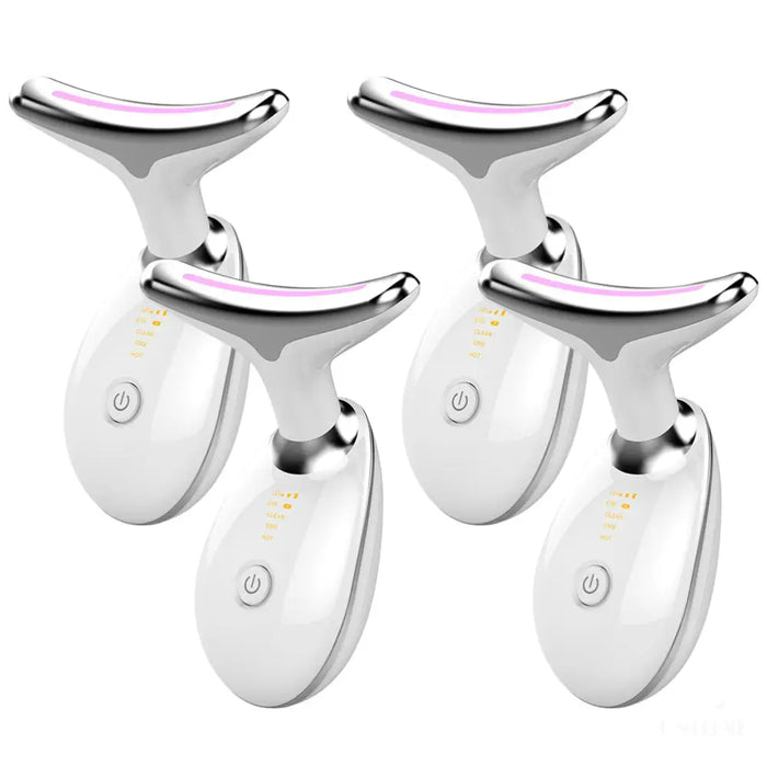 Appareil de massage thermique EMS pour Lifting - 4pcs white