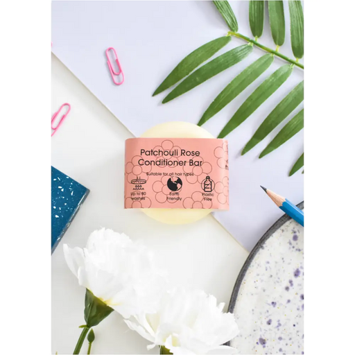 Après-Shampoing Solide Patchouli Rose-1