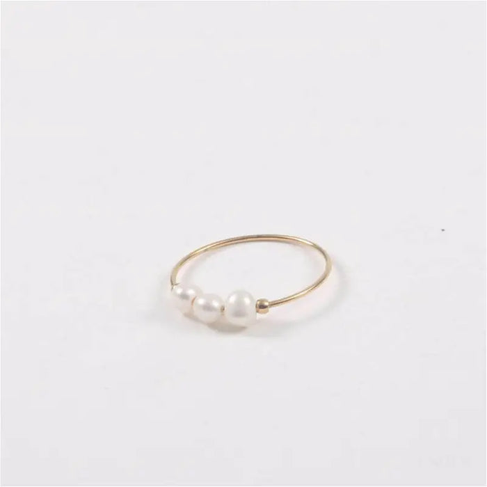 Aureli - Petite bague en perles-5