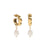 Barretta - Boucles d'oreilles nuptiales en perles-0