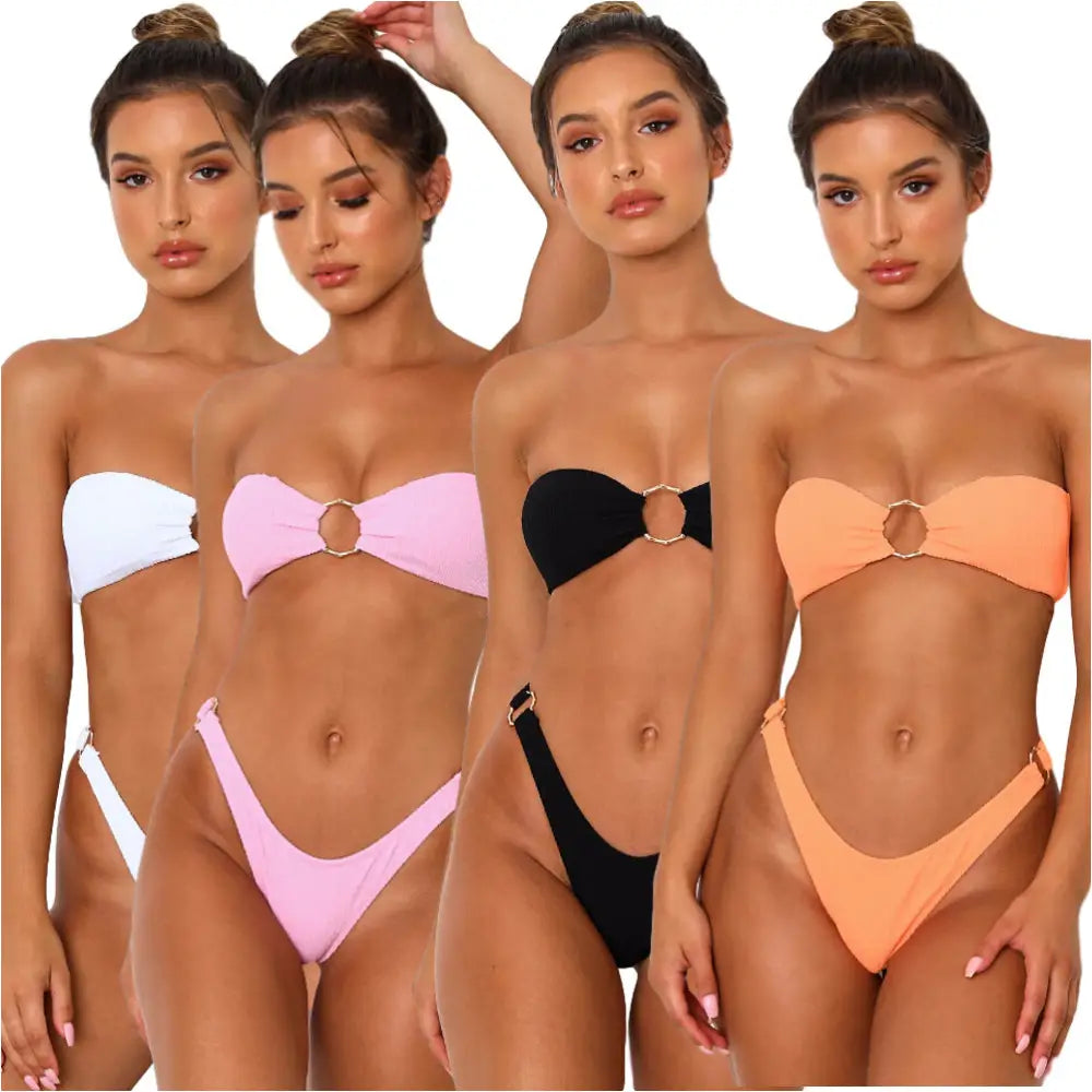 Bikini Anneaux Circulaires - Bikini 2 pièces