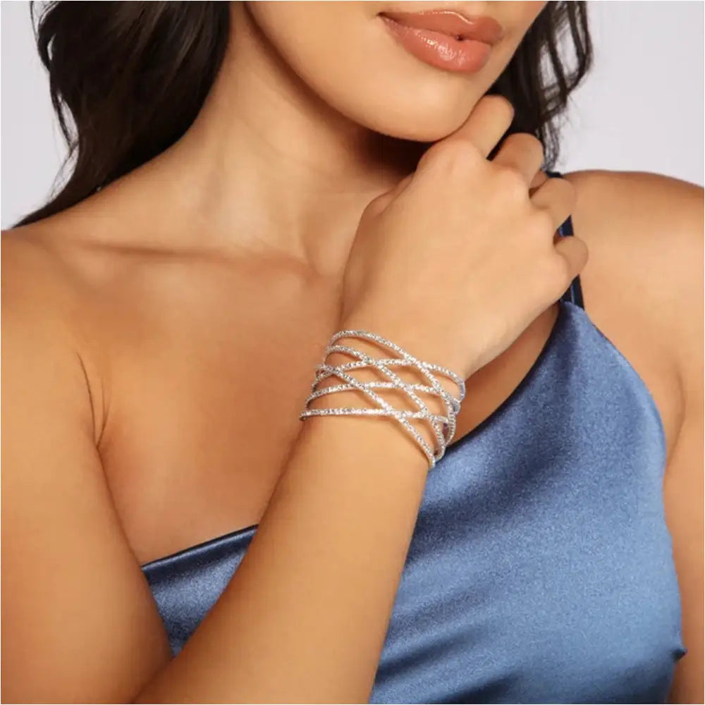 Bracelet à Bandeau Rétro Tendance - Bijoux