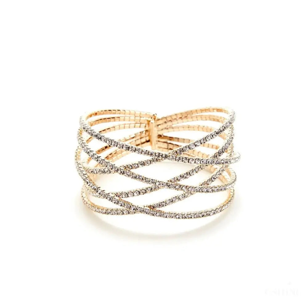 Bracelet à Bandeau Rétro Tendance - Bijoux