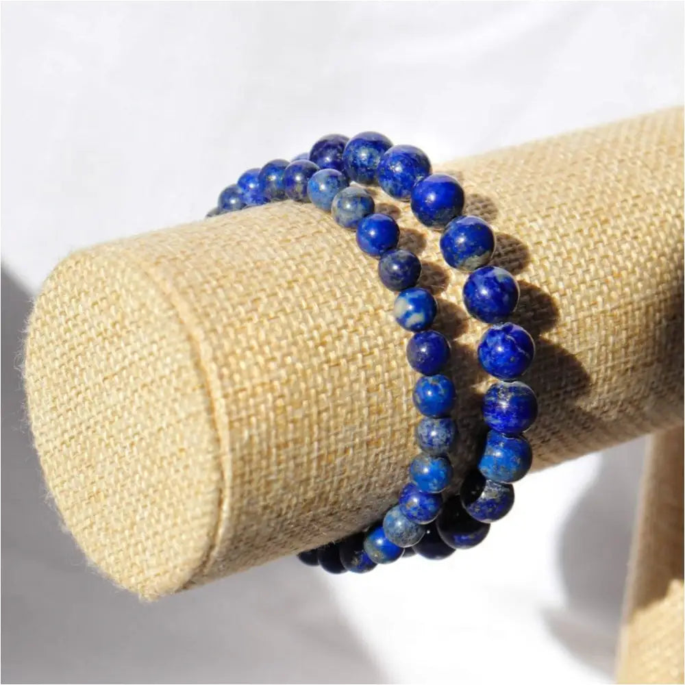 Bracelet en Lapis-Lazuli ✦ Paix intérieure, Éveil et Créativité-0