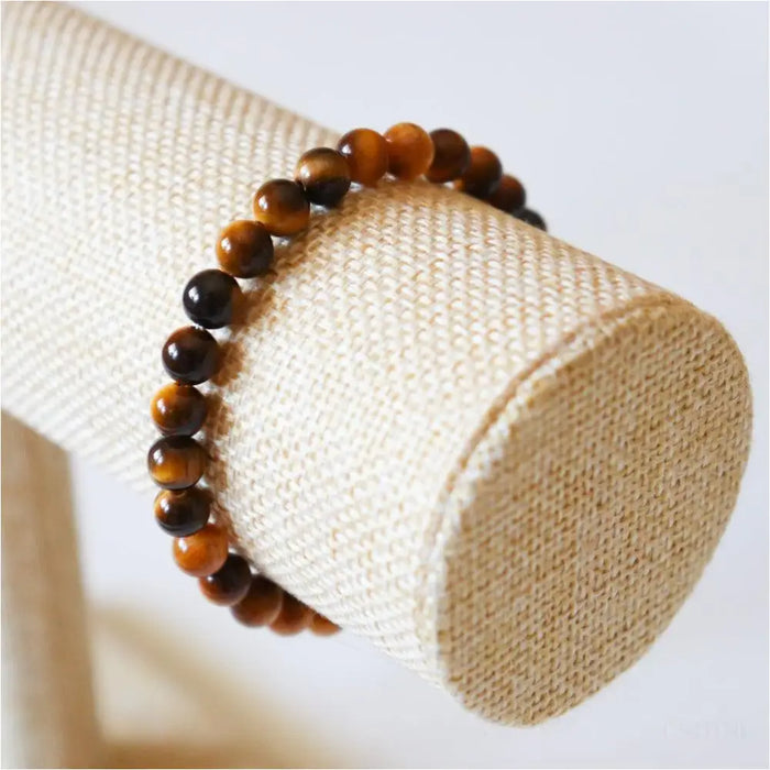 Bracelet en Œil de tigre ✦ Protection mauvais oeil et Confiance en soi-4