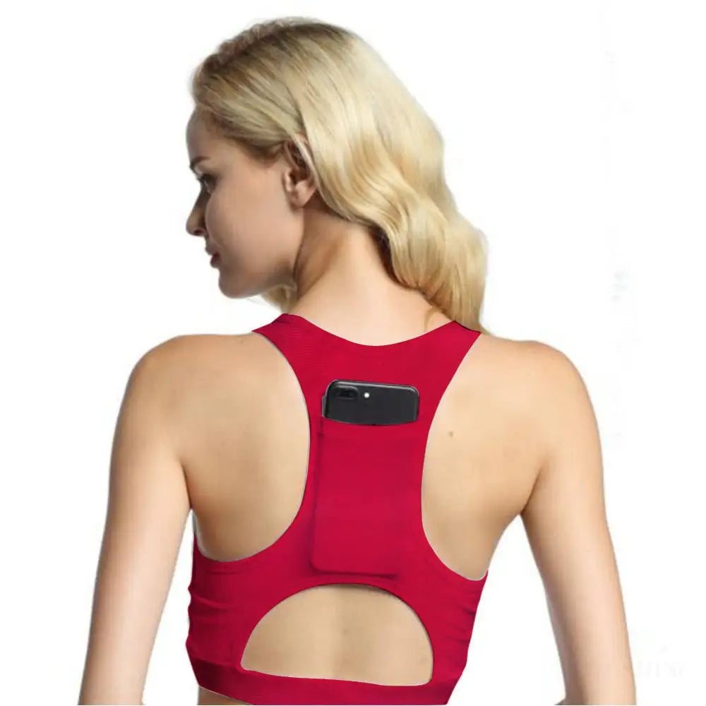 Brassière de Sport Femmes - Red / L - Tenue de sport