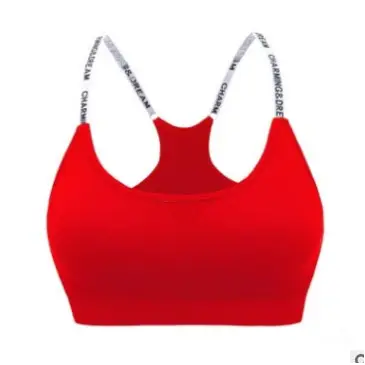 Brassière de Sport Rouge / Noir / Blanc - red / L - Tenue