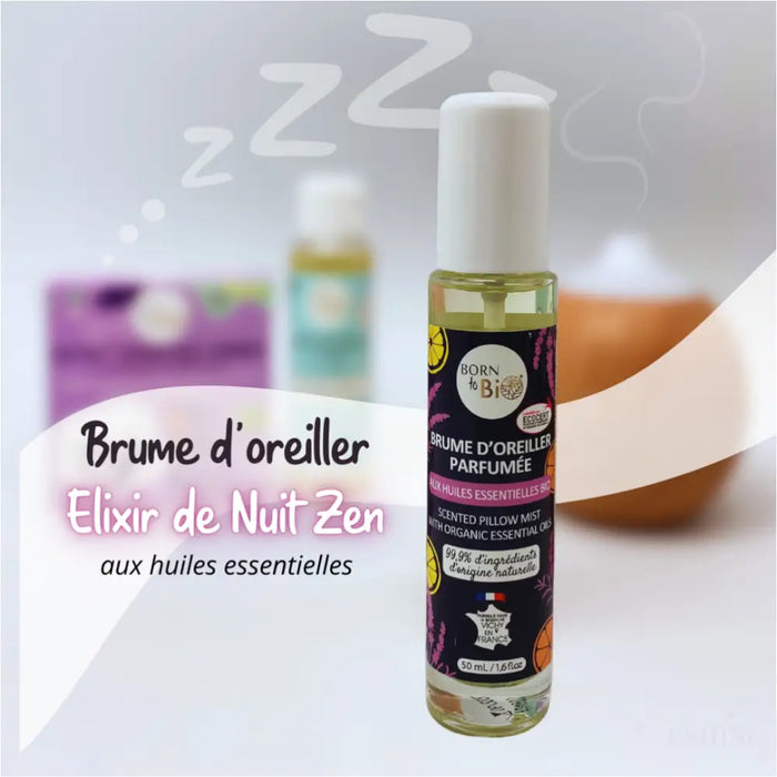 Brume d'oreiller Elixir de Nuit Zen aux huiles essentielles certifiées Bio-2