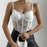 Bustier en Dentelle Sexy - Blanc / L - Crop Top F