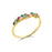 Carmel - Tutti Frutti Bague délicate en cristal arc-en-ciel-0