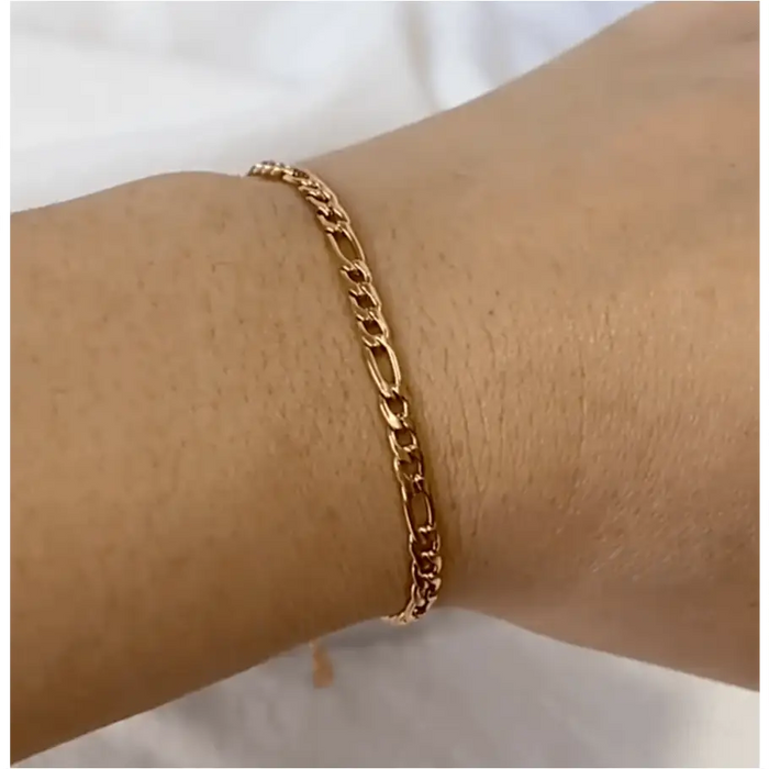 Chin - Bracelet Figaro pour femme-3