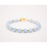 CIRCÉ | Bracelet en Aigue-marine et plaqué Or 18 et 24 carats-1