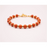 CIRCÉ | Bracelet en Jaspe rouge et plaqué Or 18 et 24 carats-1