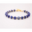 CIRCÉ | Bracelet en Lapis-Lazuli et acier inoxydable plaqué Or 18 carats-1