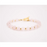 CIRCÉ | Bracelet en Quartz rose et acier inoxydable plaqué Or 18 carats-1