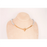 CIRCÉ | Collier en Aigue-marine et plaqué Or 18 et 24 carats-4