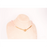 CIRCÉ | Collier en Quartz rose et plaqué Or 18 et 24 carats-4