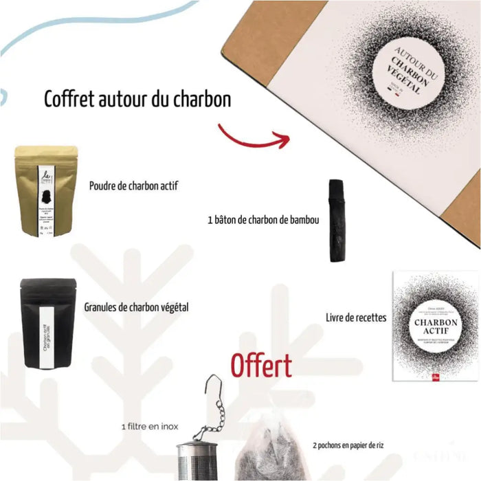 Coffret de charbon végétal et actif multi-usage-0