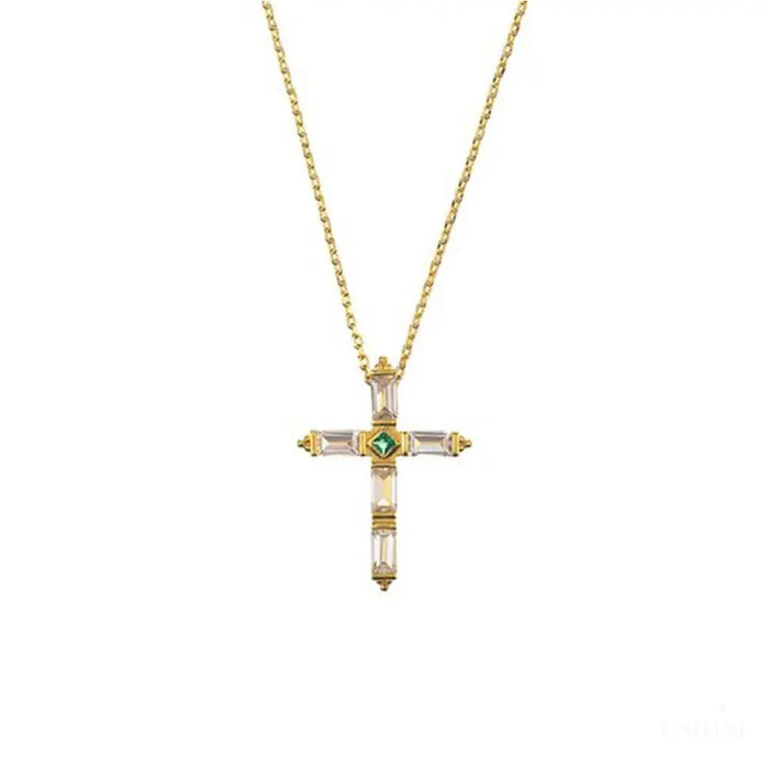 Cyzarine - Collier croix-10