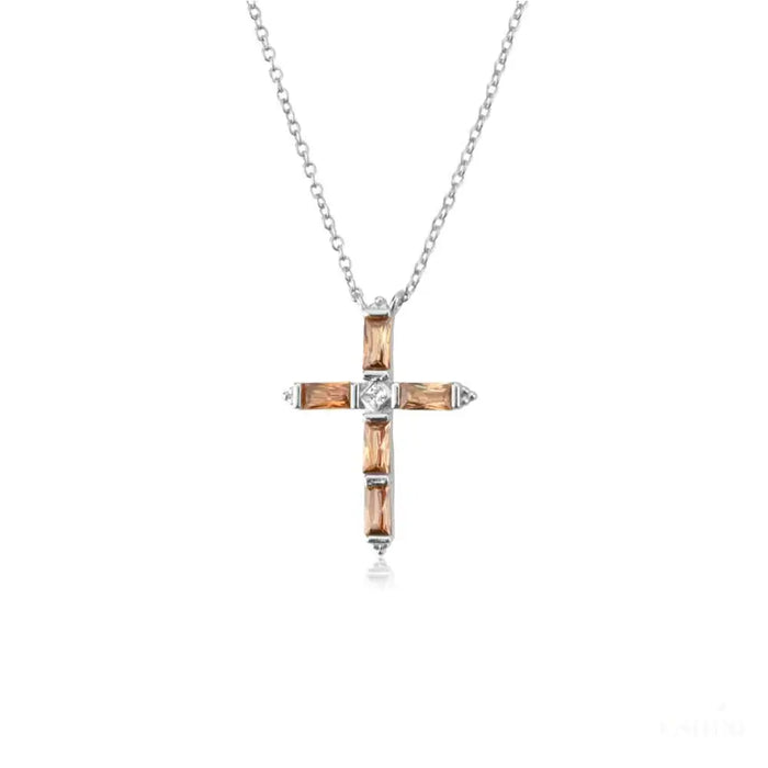 Cyzarine - Collier croix-8