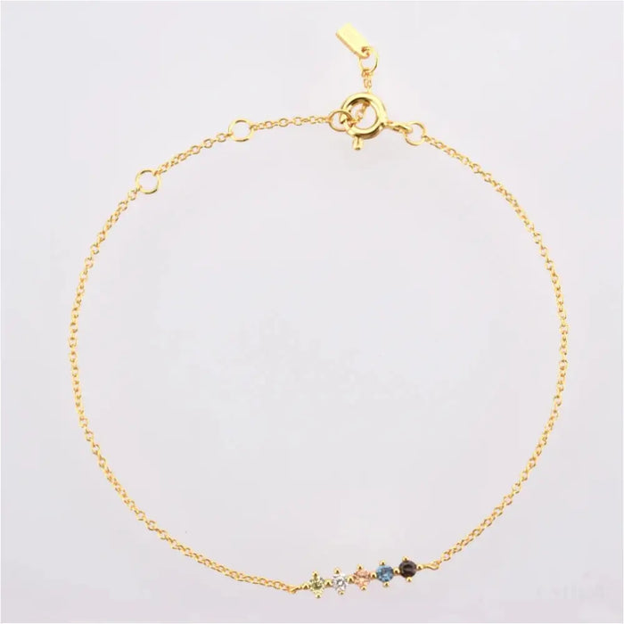 Danya - Thin Bracelet Gold-5