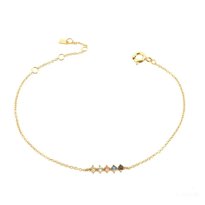 Danya - Thin Bracelet Gold-0